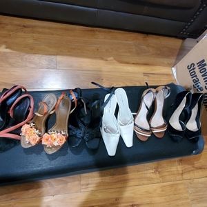 Lot of 6 pairs of shoes.  Great condition.